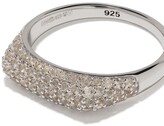 Thumbnail for your product : Tom Wood Knut crystal studded ring