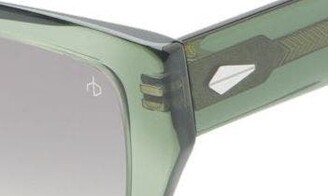 Rag & Bone 54mm Gradient Rectangle Sunglasses