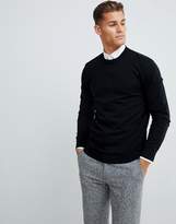 black cotton sweater men - ShopStyle