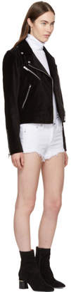 Rag & Bone White Denim Cut-Off Shorts