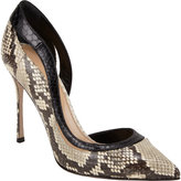 Thumbnail for your product : Sergio Rossi Cutout Half d'Orsay Pumps