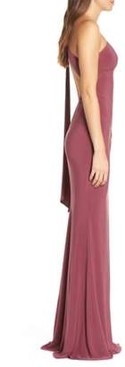 Katie May One-Shoulder Gown