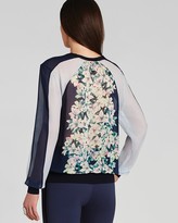 Thumbnail for your product : BCBGMAXAZRIA Blouse - Milah Floral Silk