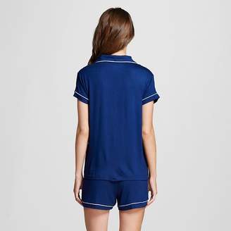 Gilligan & O'Malley Women's Pajama Set Total Comfort Nighttime Blue XXL