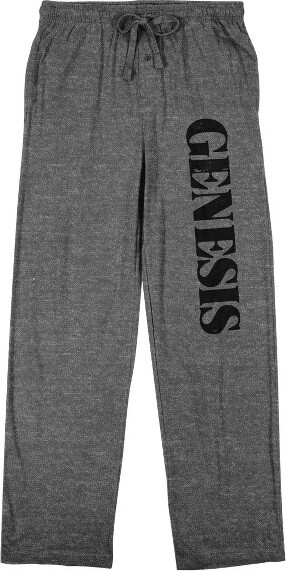 Genesis GenesisBandLogoMen'sHeatherGraySleepPantsWithDrawstring-3XL