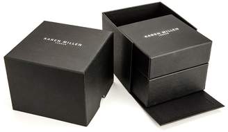 Karen Millen Ladies black strap watch