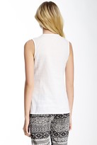 Thumbnail for your product : Chaudry Crochet Knit Panel Tank
