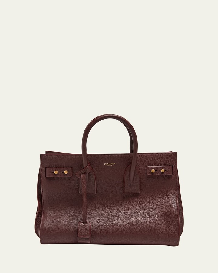 Saint Laurent Sac De Jour Small Leather Top-Handle Bag