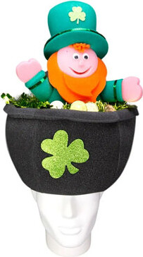 East Urban Home St. Patrick's Day Top Hat Festive Irish Holiday Party Hat Category Photo Booth Prop Party Favor For Wedding Birthday Halloween Corporate Event Hora