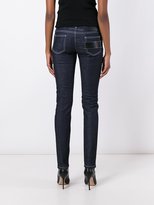 Thumbnail for your product : Givenchy panelled biker skinny jeans