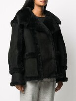Thumbnail for your product : Tom Ford Hooded Shearling Coat