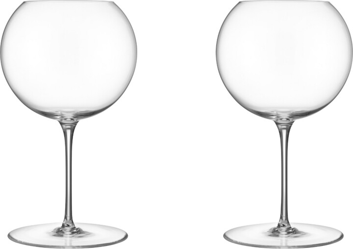 Orrefors Geometry Wine Glass, Set of 2