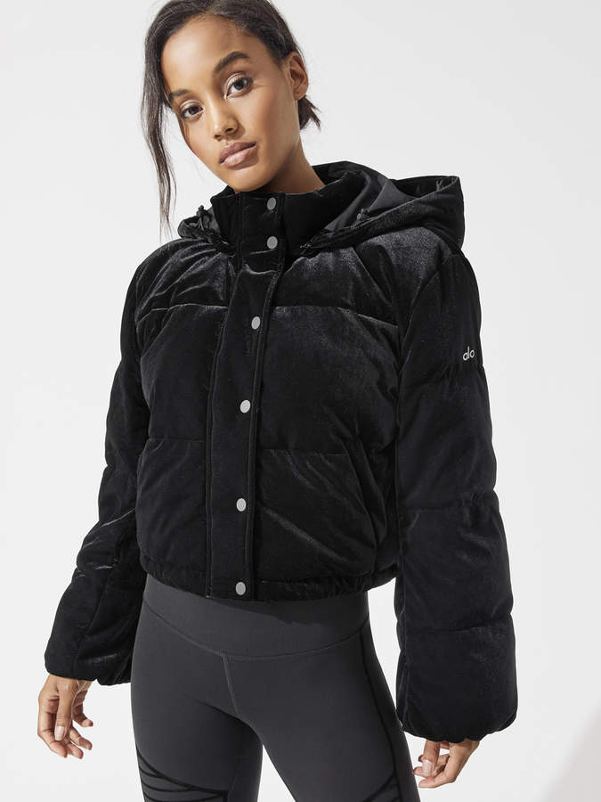 Alo Yoga Velvet Puffer Jacket