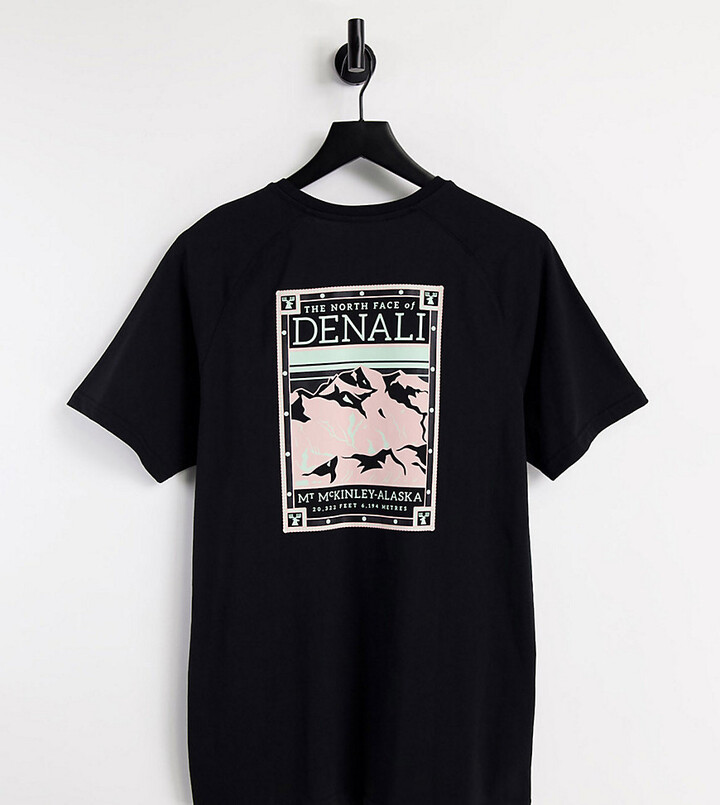 The North Face Faces T-shirt in black/pink Exclusive at ASOS - ShopStyle