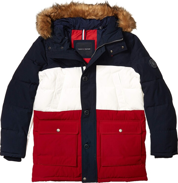 tommy jacket red