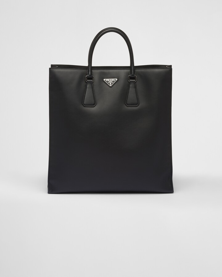 Prada Men's Nylon and Leather Crossbody Bag - ShopStyle