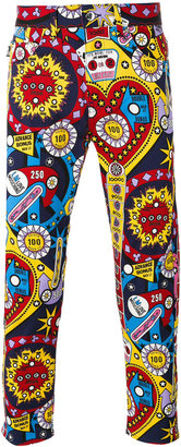 Love Moschino graphic print jeans