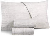 Thumbnail for your product : BCBGeneration Cotton Percale 200 Thread Count Notch Stripe Full Sheet Set