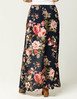 Thumbnail for your product : IVY & MAIN Floral Walk Thru Maxi Skirt