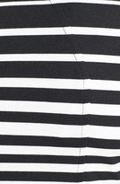 Thumbnail for your product : Donna Ricco Stripe Ponte Knit Sheath Dress (Plus Size)