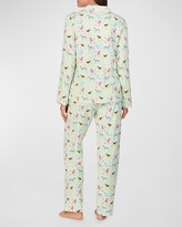 Thumbnail for your product : Bedhead Pajamas Dog-Print Organic Cotton Pajama Set