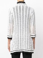 Thumbnail for your product : Chanel Pre Owned Crochet Knit Cardigan