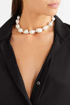 Thumbnail for your product : Sophie Buhai Baroque Silver Pearl Choker - White