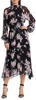 Thumbnail for your product : A.L.C. Casey Long-Sleeve Floral Dress