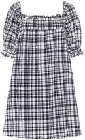 Thumbnail for your product : Solid & Striped Babydoll checked minidress