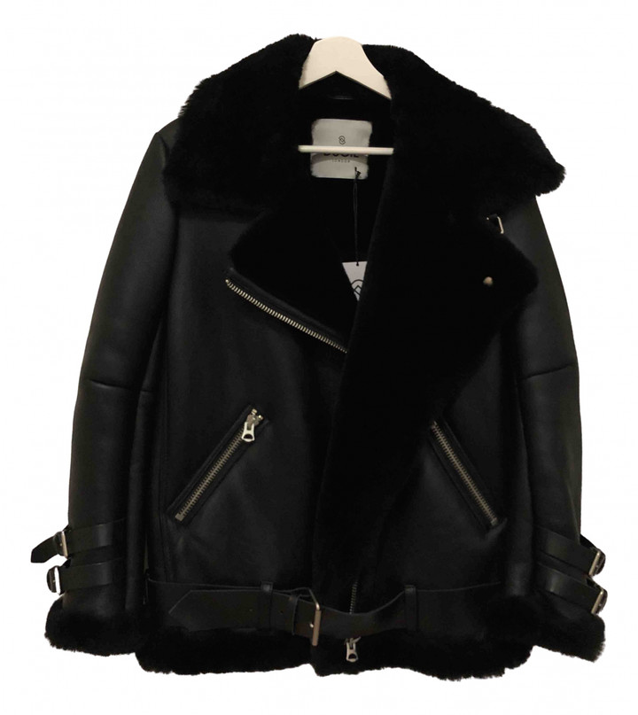 Ducie black Leather Jackets - ShopStyle
