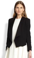 Thumbnail for your product : Alice + Olivia Drape-Front Blazer