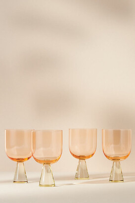 Anthropologie Ramona Wine Glasses, Set of 4