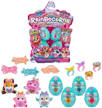 Very Rainbocorns-Collectables-Itzy Glitzy Surprise S1 4Pk Twin Pack In Mail Box