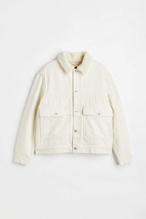 Mens Borg Collar Jacket ShopStyle UK