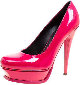 fuschia pink pumps