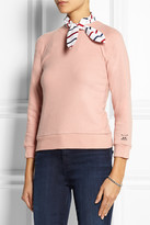 Thumbnail for your product : Finds + Wanderclad contrast-collar cotton-jersey sweatshirt