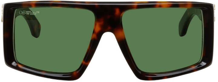 off white tortoise shell sunglasses