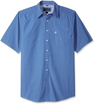 Ariat Men's Big and Classic Fit Short Sleeve Button Down Shirt-Pro Series