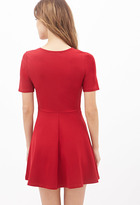 Thumbnail for your product : Forever 21 Forever21 Fit & Flare Tea Dress