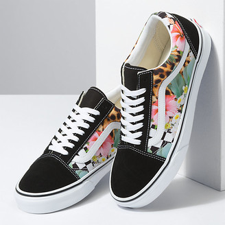Vans Tropical Animal Check Old Skool - ShopStyle Sneakers & Athletic Shoes