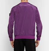 Thumbnail for your product : Stone Island Garment-Dyed Nylon-Metal Sweatshirt