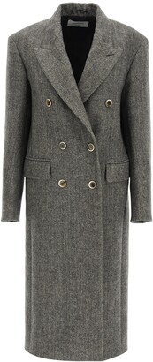 Sportmax Double-Breasted Trench Coat