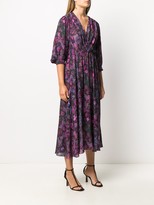 Thumbnail for your product : IRO abstract print V-neck dress