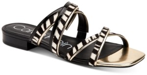 calvin klein women's tamar flat sandals