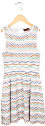 Missoni Girls' Patterned A-Line Dress w/ Tags