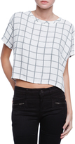 Thumbnail for your product : Myne Silver A-line Crop Top