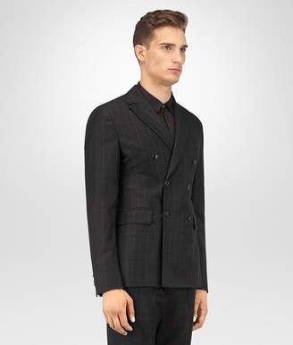 Bottega Veneta Nero Wool Flannel Jacket