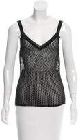 Thumbnail for your product : Missoni Open Knit Sleeveless Top