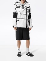 Thumbnail for your product : Burberry Globe Graphic Reconstructed Track Jacket