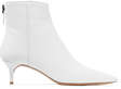 alexandre birman kittie leather ankle boots white